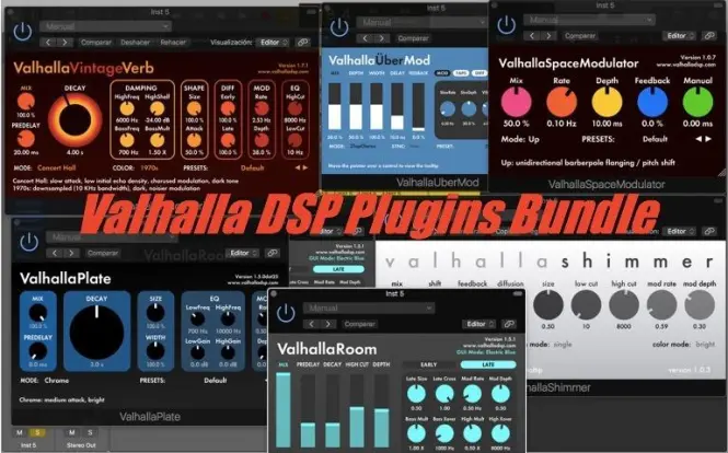 ValhallaDSP – Plugins Bundle 2025.11 NOiNSTALL – CE-V.R (VST, VST3, AAX, AU) [WIN.OSX x64]-assetlab9