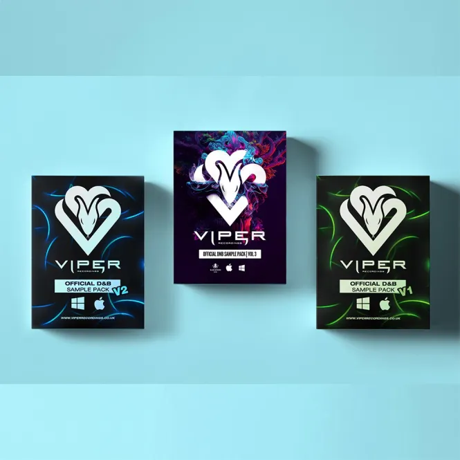 Viper Recordings – Viper presents – Viper Sample Pack Bundle v1, v2, v3 (WAV, EXS24, HALION, KONTAKT, NNXT)-assetlab9