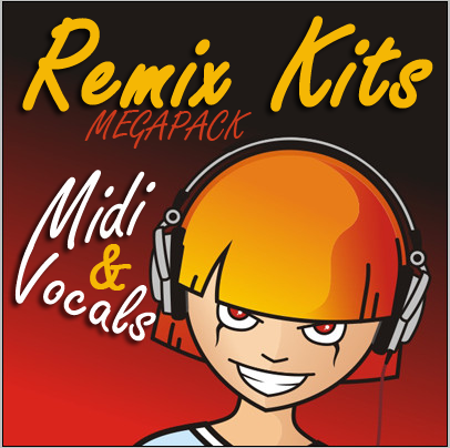 Midi & Vocals Remix Kits Pack (MP3, MIDI, WAV)-assetlab9