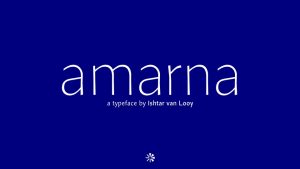 Amarna Typeface - 免费可商用字体-assetlab9